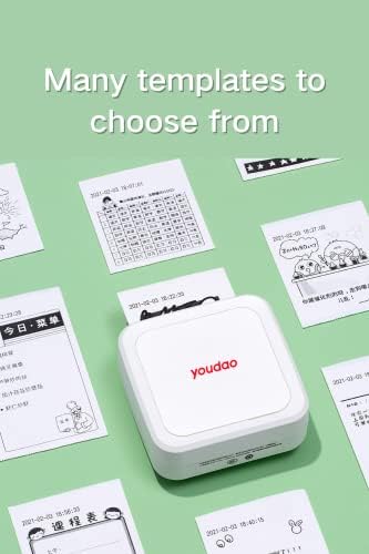 מדפסת כיס YouDao | מדפסת תרמית Mini Bluetooth ניידת | מדפסת תמונות, יצרנית מדבקות, מדפסת הערות חמודות